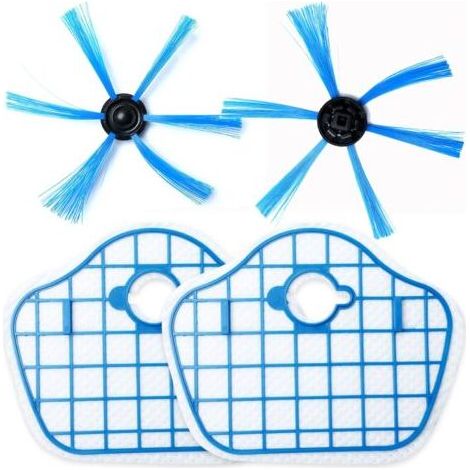 Seitenbürste und HEPA-Filter für Philips Robot FC8013, FC8774, FC8772 und FC8776 Staubsauger – Ersatzteile (1/5)