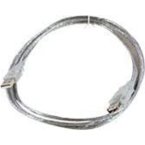 Rallonge USB - Type A M Vers Type A F - 1,8 M - Transparent