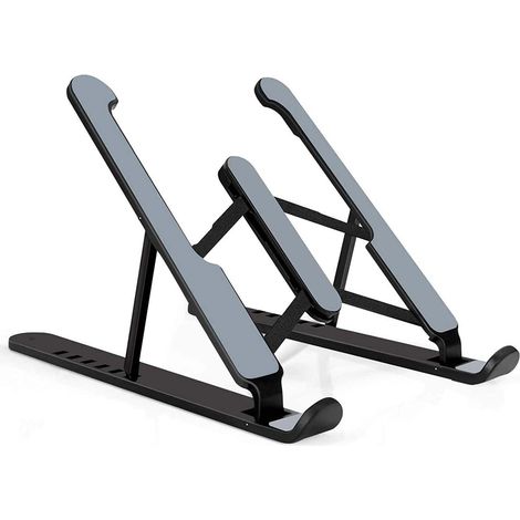 Supporto Notebook Regolabile Supporto Laptop Scrivania Pieghevole Design Ergonomico Stabile In ABS (1/3)