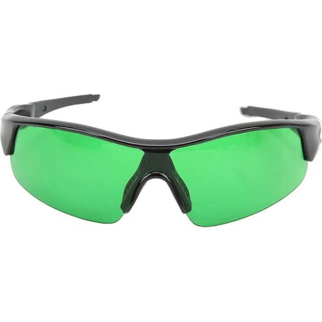 Lunettes de culture pour salle de culture, éclairage HPS, contre la lumière LED, lunettes UV pour la culture en intérieur (vertes) (1/5)