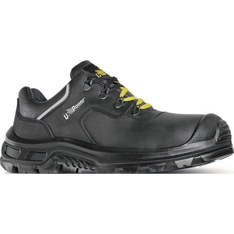 Chaussure de sécurité Drax pointure 42 noire S3 CI SRC ESD EN ISO 20345 cuir pul