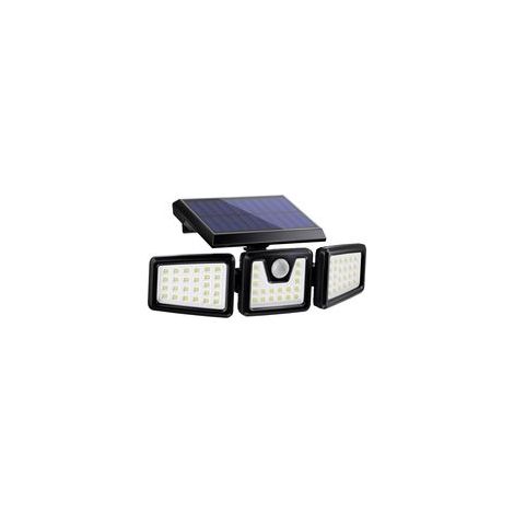 Projecteur solaire à 3 têtes avec détecteur de mouvement (1/5)