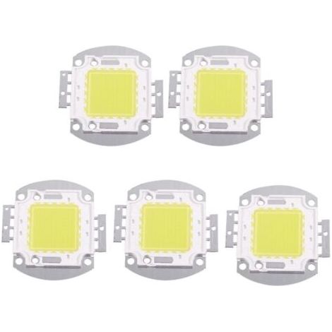 Puce LED 100w ampoule blanche haute puissance (1/5)