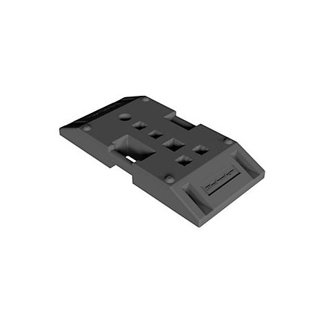 Schake  Piastra di base per pannello segnaletico  alt x largh x