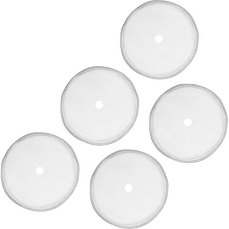 5 Pièces Filtre en Acier Inoxydable 80 Mailles pour Cafetière à Piston 350ml (1/5)