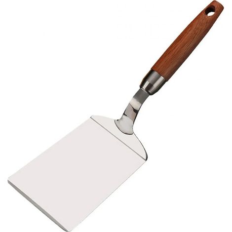 Spatule à hamburger en métal, poêle en fonte (1/5)