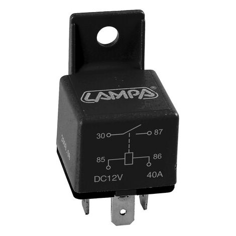 Relè universale 4 contatti - 12V - 40A (1/2)