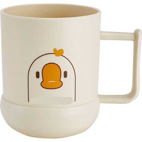 Gobelet porte-brosse à dents à motif dessin animé, tasse ronde, porte-brosse à dents pour la maison, le bureau et les voyages (1/5)
