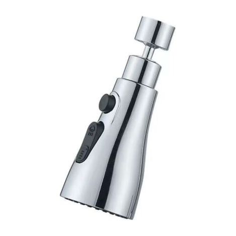 ALLIANDISUlisemAérateur de robinet d'évier de cuisine rotatif à 360 °, pulvérisateur de cuisine, adaptateur d'extension d'aérateur économiseur (1/4)