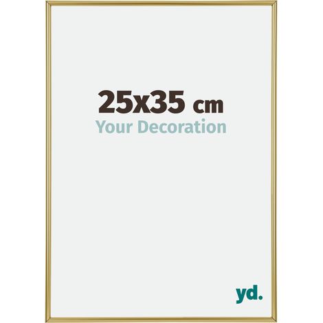 Cadre Puzzle 25x35 cm - Or - Plastique - Annecy. (1/5)