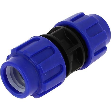 Raccord PE à compression Ø32mm – Pression 16 bars – Résistant aux UV et aux produits chimiques – Pour distribution d'eau potable (1/2)