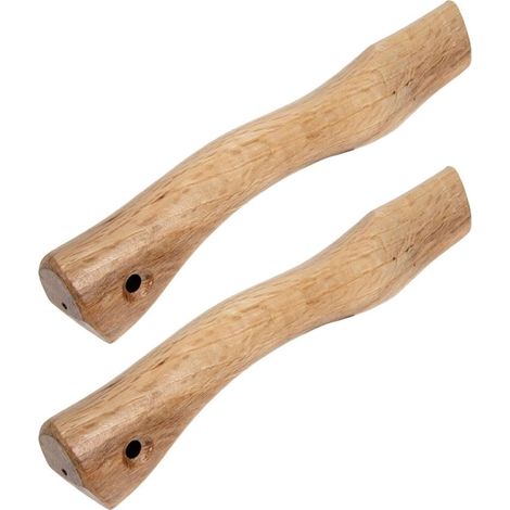 aus Robustem Holz 2 Stück mit Ergonomischer Griffmulde für