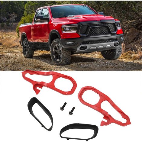 Hochleistungs-Abschlepphaken mit seitlicher Befestigung für Dodge Ram 1500 DT mit 3,6-l- oder 5,7-l-Motoren (2019, 2020, 2021, 2022). Teilenummern: 82215268AB, 82215268AB, 68272945AB (Übergröße). (1/5)