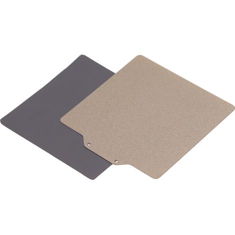 Plateau magnétique imprimable 3D PEI double face, acier à ressort 180x180mm, lit flexible pour imprimante Voron, peint par poudre, remplacement précis (1/5)