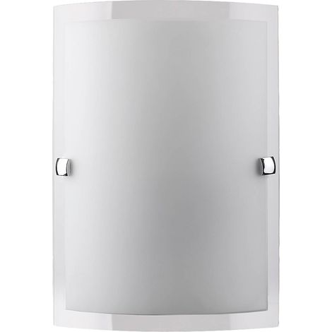 Lampada da parete per bagno E27 vetro opalino Nedda 3687 Rabalux