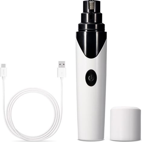 Lime à ongles rechargeable pour chiens et chats - Outil de beauté et de toilettage pour chiens et chats - Rechargeable par USB (1/5)