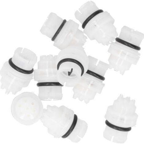10 Pièces Bouchons De Ventilation Pour Réservoir De Carburant Compatible Avec Divers Modèles - (1/5)