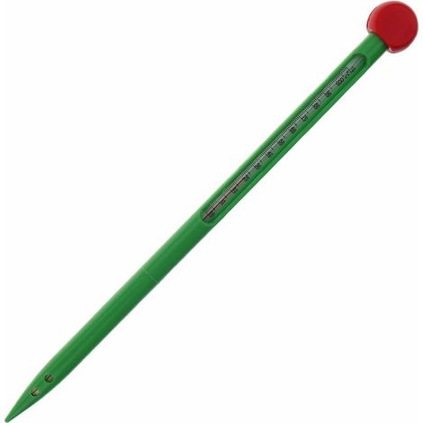 Thermomètre de sol de jardin 320 mm – Surveillez la température du sol avant le semis et la plantation avec cette sonde de température utile pour le compost.