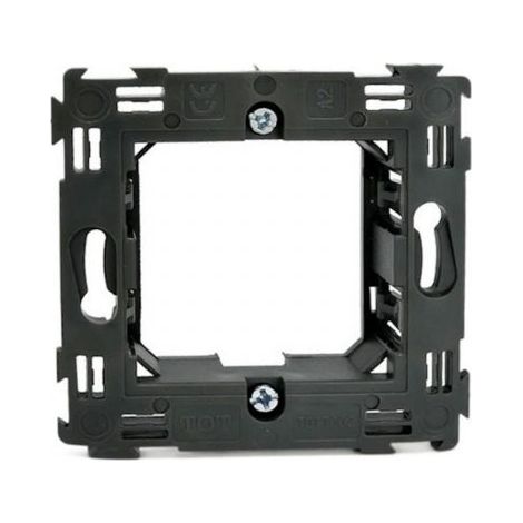 Mapam Serie elettrica Frutti Compatibili serie Bticino Light (ART)  Supporto 2 Moduli