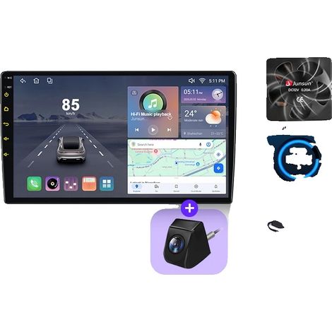 Autoradio, Multimedia-Funktionen, Smartphone-Integration, kompatibel mit Mercedes Benz W169 W245 B200 W906 Sprinter, V1plus(4GB+64GB)Geschenk Kamera (1/2)