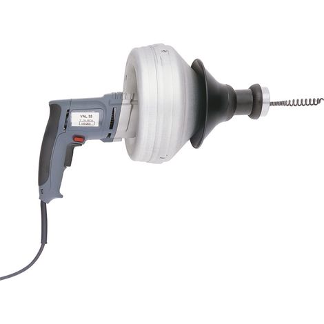Virax – Déboucheur de canalisation électrique 291000 – Câble en acier 49 brins – Variateur de vitesse 0 à 400 tr/min – Moteur 230V 275W (1/2)