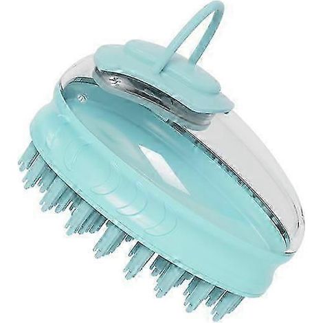 Brosse à shampoing pour chien et chat, peigne de massage, soin du pelage pour le bain des poils courts, en silicone souple. (1/5)