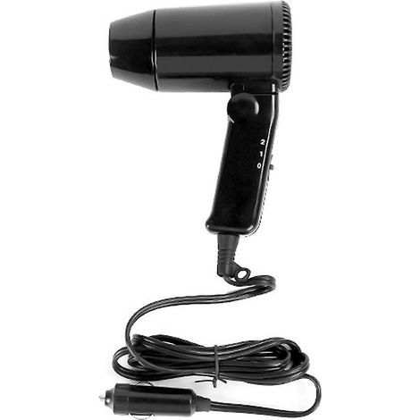cheveux 12V Voiture, Coiffure Chaud & Froid, Pliable, Dégivrage Pare-brise, 2 Niveaux (1/5)