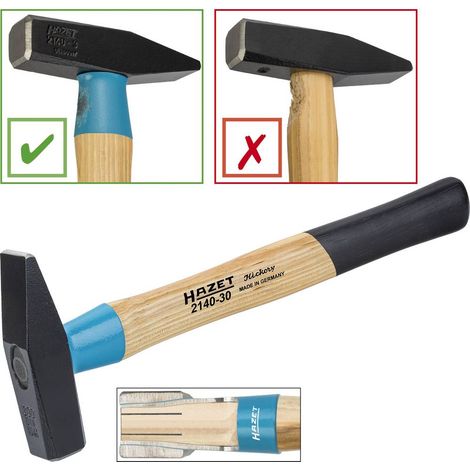 Marteau de mécanicien BluGuard 2140-30 HAZET (1/4)