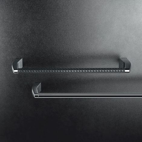 COLOMBO DESIGN Porta salviette lunghezza 49,7 serie Road codice prod: B80100CRQ (1/2)