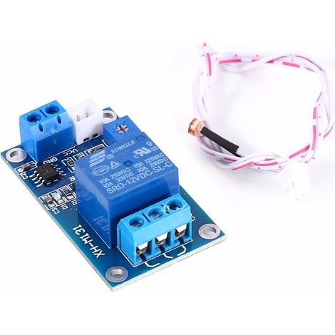 Interruptor Crepuscular, Módulo  Relé Sensor de Detección de Luz 12V -interruptor- casa - arduino (1/2)
