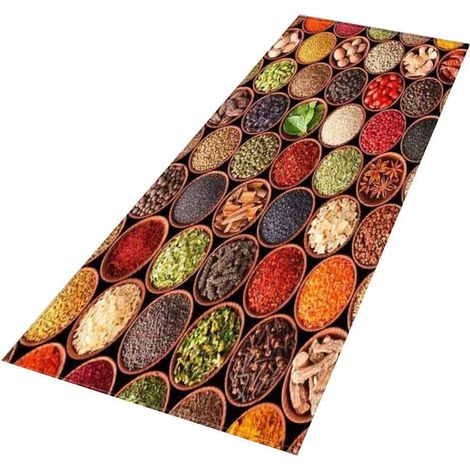 Tapis De Cuisine - 40 X 120 Cm - Antidérapant Absorbant Lavable - Pour Evier Cuisine Salle De Bain Entrée Balcon - 1 Piece