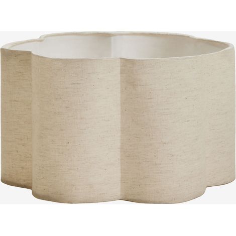 SKLUM Lampenschirm Ø45 cm aus Baumwolle Philipa Beige Leinen