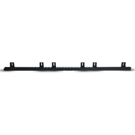 Crémaillère Nylon Portail Résistant - Pack 2-1m - Crémaillère Facile Installation - Module M4 pour Rail Denté Nylon Portail Coulissant et Cremaillere Porte Coulissante (1/5)
