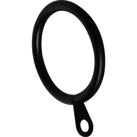 SET 10 ANELLI EASY D.40X32MM NERO OPACO
