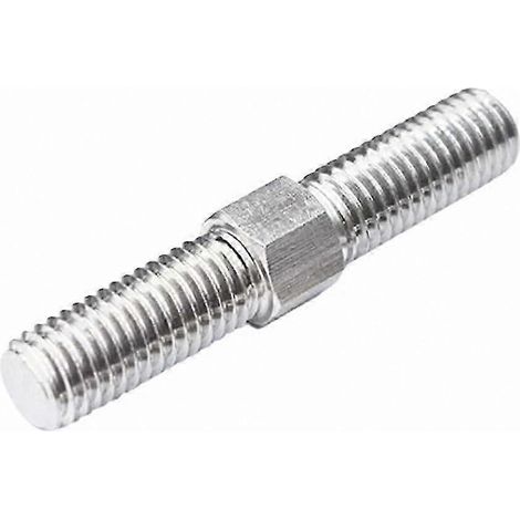 Tige filetée double en acier inoxydable 304, longueur 110 mm, filetage gauche/droite (1/5)