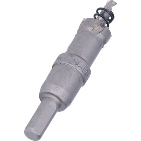 Scie cloche à dents en carbure de tungstène, foret industriel pour métaux épais, 18 mm (1/5)