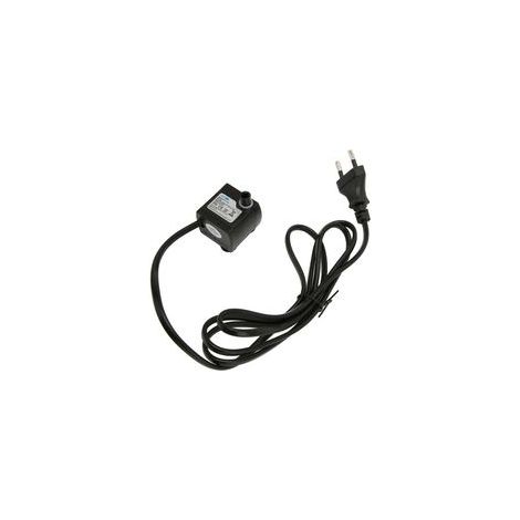 Mini pompe à eau submersible réglable – Débit ajustable – Étanche IPX8 – Ventouses pour fixation stable – Prise UE 220-240V (1/5)