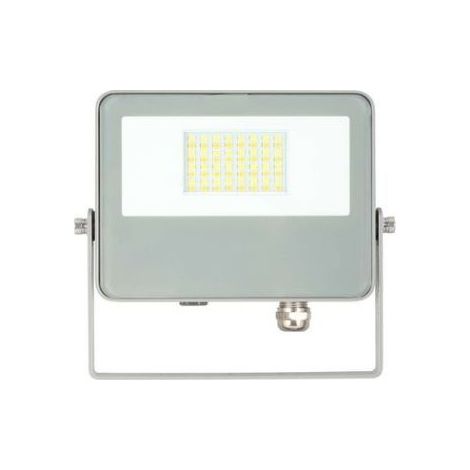 Proiettore LED da Esterno SKY 20W con Tecnologia Switch CCT 3000K/4000K/5000K, Fascio 115º, Struttura in Alluminio Argento - Beneito & Faure (1/4)