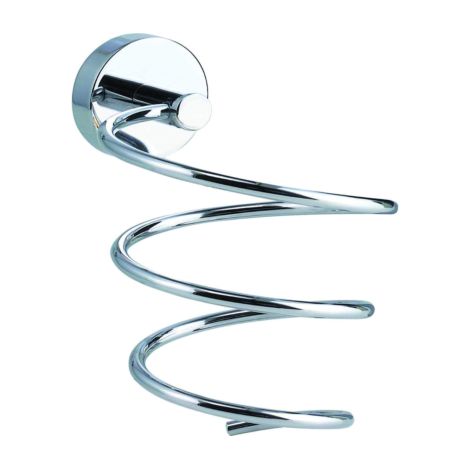 nwb support de sèche-cheveux Pro 020 P02440 chromé , avec technologie de fixation pour collage
