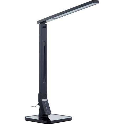 Lindby LED 'Eleni' in Nero da Plastica