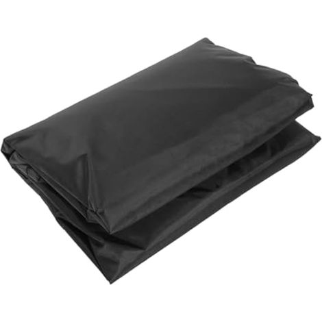 Housse de Protection pour Spa Extérieur 231x231x30cm Polyester 190T Étanche Résistante aux Intempéries Isolation Thermique Noir (1/3)