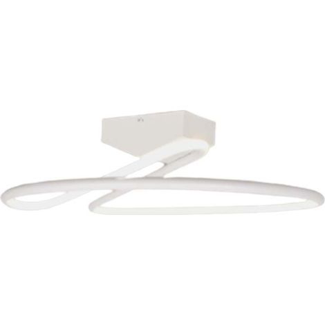 V-TAC Runder LED-Kronleuchter im modernen Design, 24 W, Aluminium, Farbe Weiß, 4000 K