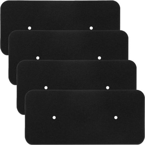 Filtre Éponge - 275 x 125 x 10 mm - Pour Sèche-Linge Pompe à Chaleur - Lot de 4 (1/5)