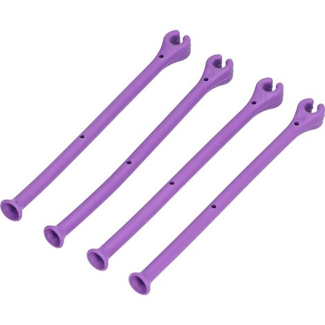 Ortviai Support pour Verres à Vin en Silicone Flexible – Lot de 4, Fixation Adaptative pour Lave-vaisselle et Bar (1/4)