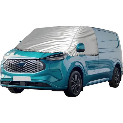 Frontscheibenabdeckung für Ford Transit Custom 2012-2022, Thermo-Abdeckung, Ganzjahres-Schutz (1/5)