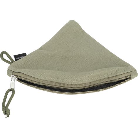Wasserdichter Kaffeefilterhalter aus Canvas, wiederverwendbarer Aufbewahrungsbeutel für konische Filter, ideal für Reisen und Picknicks (1/5)