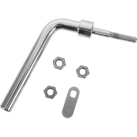 Lot de 2 Poignées de Cheminée en Acier Inoxydable, Boutons Filetés 8 Mm, Poignée de Tirage pour Portes de Meuble et Armoires, Accessoires Solide pour Portes Équipements (1/5)