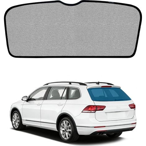 Pare-soleil de voiture pour VW Tiguan (2016-2024) - Pare-soleil arrière respirant avec protection UV et chaleur - Brise-vue pour bébé, camping (1/5)