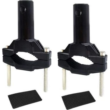 Lot de 2 supports de fixation pour phare de moto - 2,5 cm/3,8 cm - Réglables - Pour tube de 23 mm à 61 mm de diamètre (1/5)