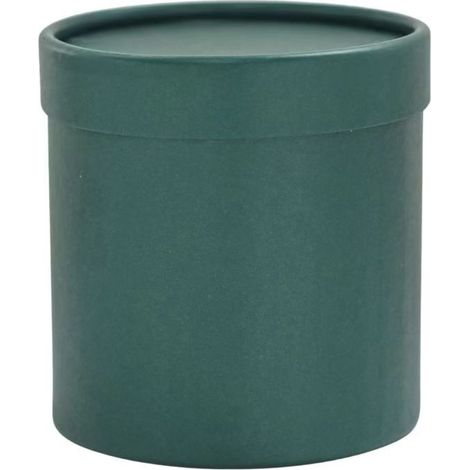 Runder Blumenkasten 12,5 × 12,5 cm – Flaschengrün